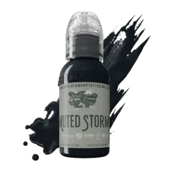 Распродажа! Краска World Famous Ink - POCH'S MUTED STORM - DOWN POUR