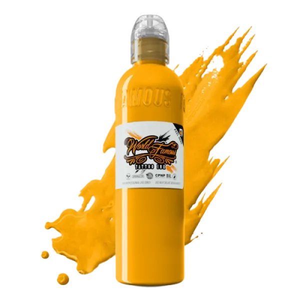 Распродажа! Краска World Famous Ink - DEBORA CHERRYS MUSAS - GOLDEN YELLOW - DEMETER - 30ML