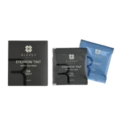 Фарба для брів з колагеном у саше 04 Grafit Klever Beauty