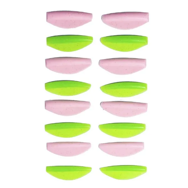 Валики для ламинирования Round Curl Pink & Green ZOLA