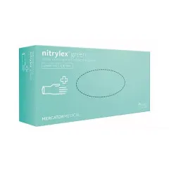 Nitrylex nitrile gloves green