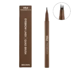 Лайнер для брів з квадро-пензлем ZOLA x Makarevich