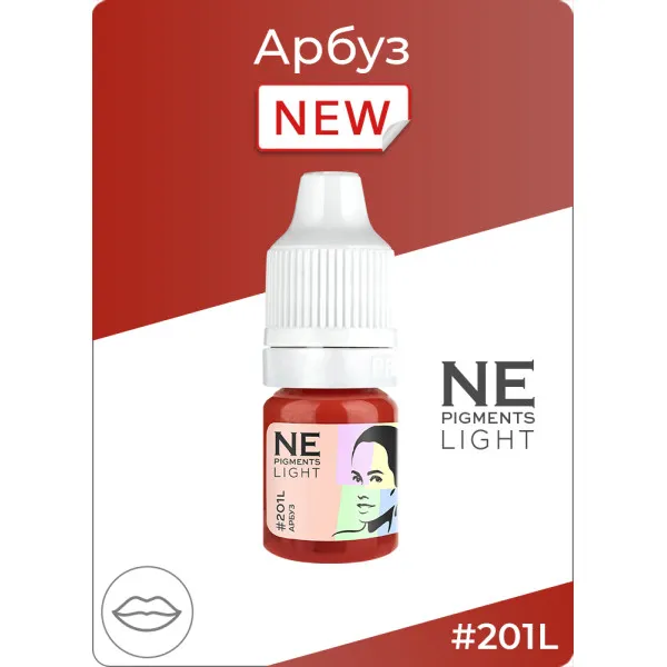 Пигмент NE Pigments Light №201L Арбуз для губ 