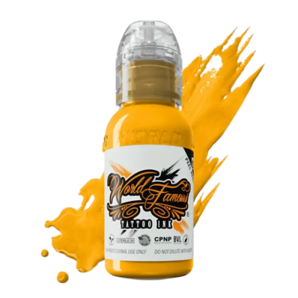 World Famous Ink - Michaelangelo Yellow