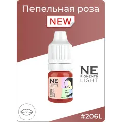 Pigment NE Pigments Light No. 206L Ash rose for lips
