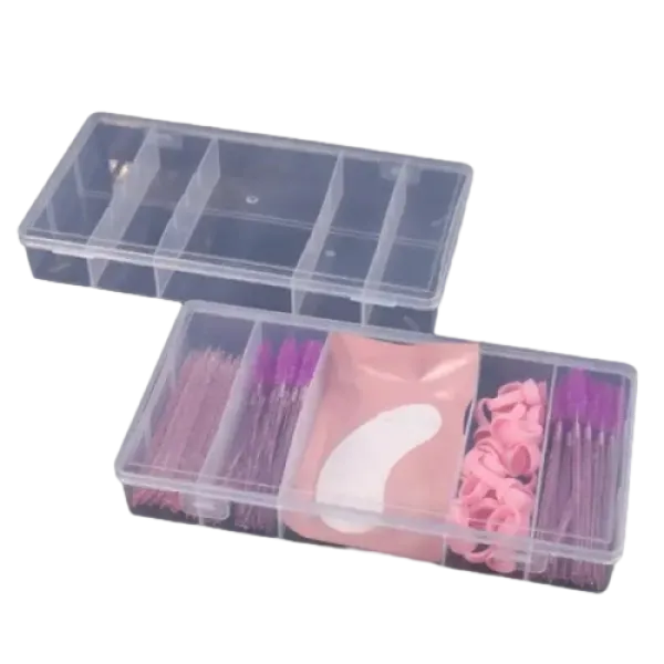 Plastic organizer for 5 cells