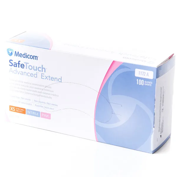 Перчатки нитриловые Medicom (Safe Touch) pink
