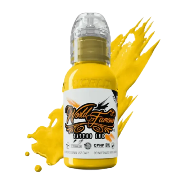 Розпродаж! Фарба World Famous Ink - Great Wall Yellow