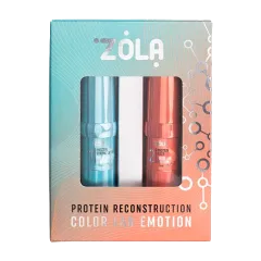 Набір для ламінування Brow&Lash Protein Reconstruction System Color Lab Emotion ZOLA