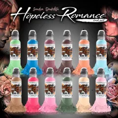 Набор красок World Famous Ink - Sandra Daukshta Hopeless Romance Set - 12x30ml