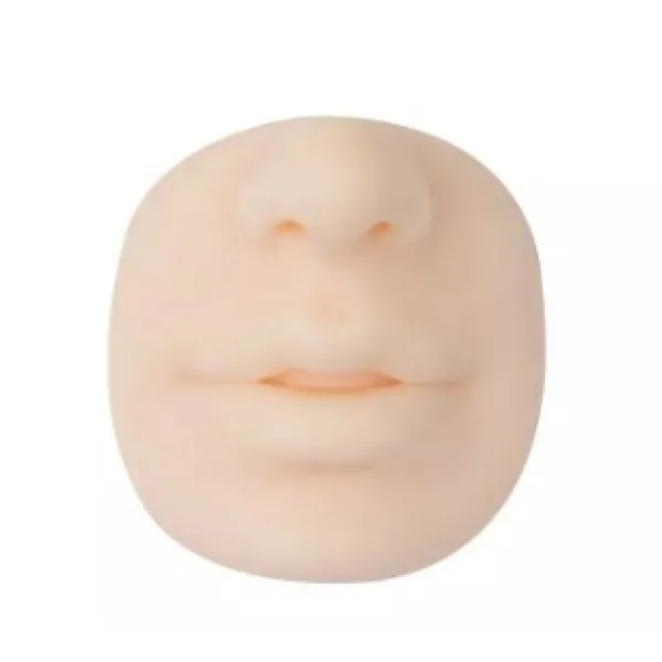 Silicone practice skin 5D (lips and nose)