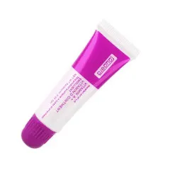 Healing lip balm Fougera with vitamins A and D in a pink tube