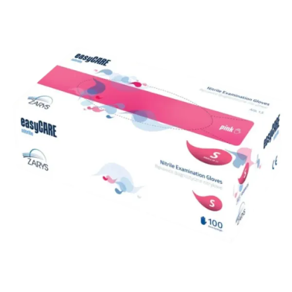 ZARYS nitrile pink gloves