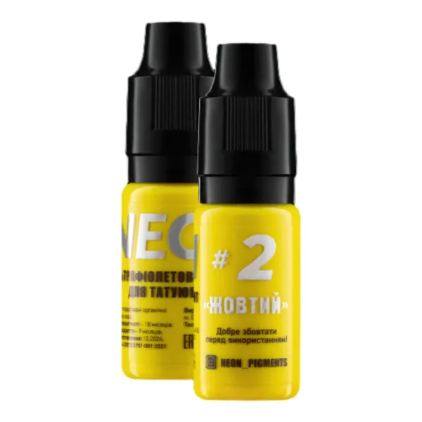 Пігмент ультрафіолетовий для татуювань NEON #2 The Mineral