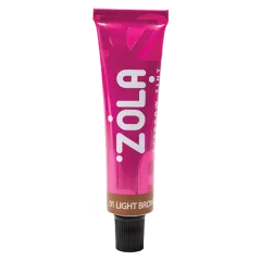 Краска для бровей с коллагеном Eyebrow Tint With Collagen  15ml  (01 Light Brown) ZOLA
