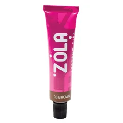 Фарба для брів із колагеном Eyebrow Tint With Collagen 15ml (03 Brown) ZOLA