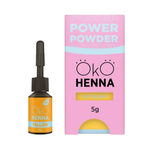 Henna for eyebrows Power Powder 05 Yellow OKO