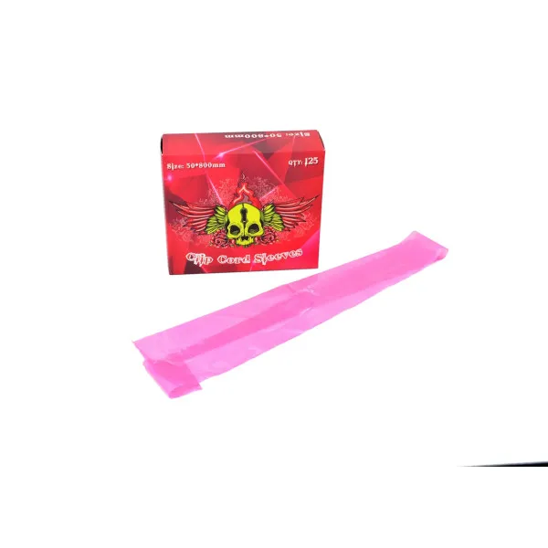 Protective packages for clip cord pink