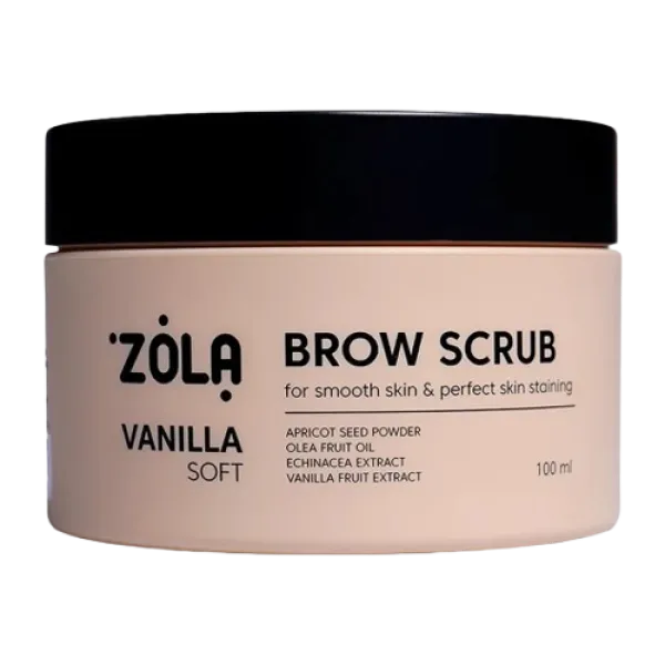Скраб для брів Soft Ваніль 100 мл ZOLA