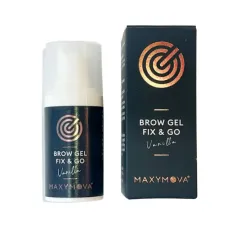 Гель для бровей Brow gel Fix&Go Vanilla MAXYMOVA