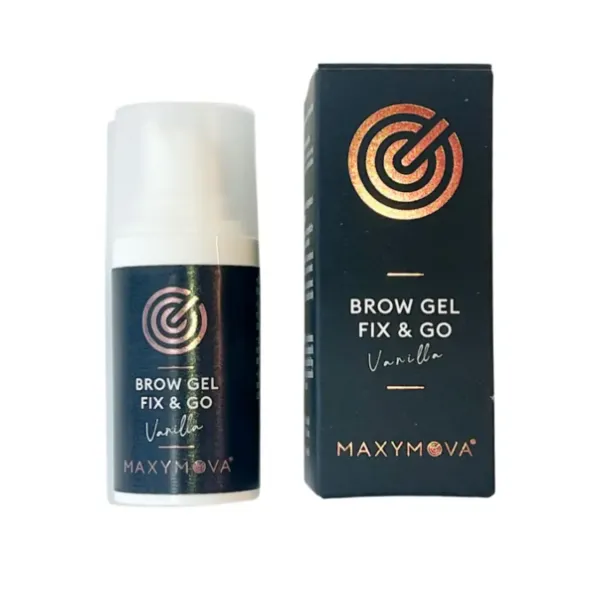 Гель для брів Brow gel Fix&Go Vanilla MAXYMOVA