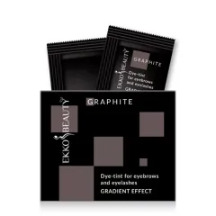 Tint-paint for eyebrows and eyelashes Gradient Effect Graphite EKKO BEAUTY