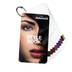 Style Book brochure with RefectoCil paint palette