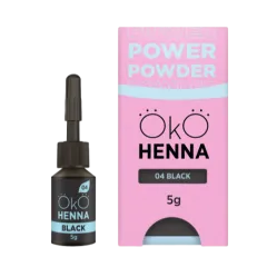 Henna for eyebrows Power Powder 04 Black OKO