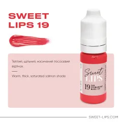 Pigment for permanent makeup SWEET LIPS No. 19