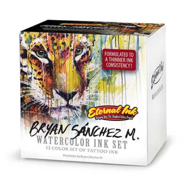 Набір фарб  Eternal Bryan Sanchez M. Watercolor Ink Set(12)