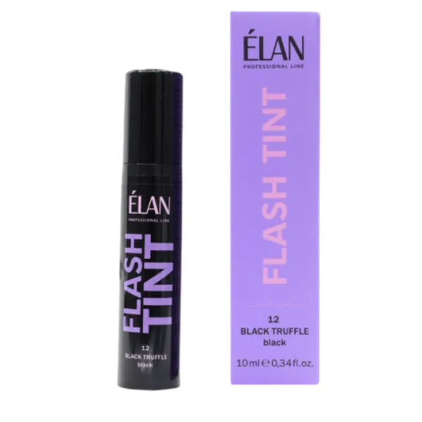 Фарба для брів та вій FLASH TINT (12) Black Truffile Elan