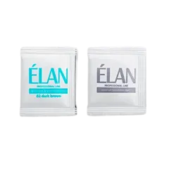 Gel-paint for eyebrows with oxidizing agent Sachet (02) Dark brown Elan