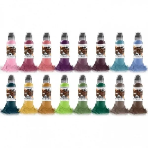 Набор красок World Famous Ink - A.D. Pancho ProTeam Colorset - 16x30ml