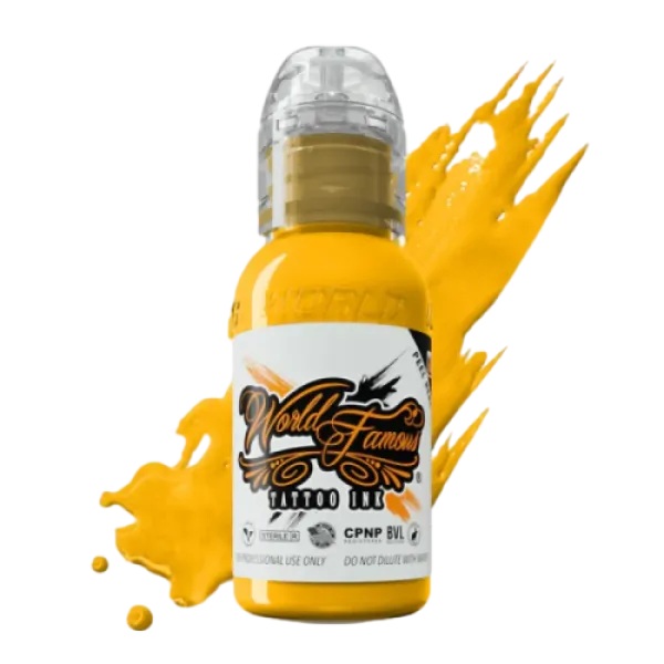 Распродажа! Краска World Famous Ink - HORI HUI - NICE YELLOW