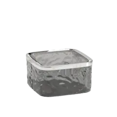 Контейнер квадратний гофрований Grey