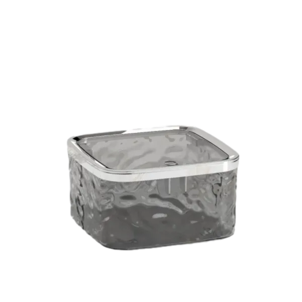 Контейнер квадратный гофрированный Grey