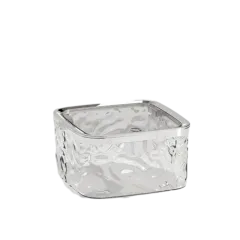 Контейнер квадратний гофрований Clear