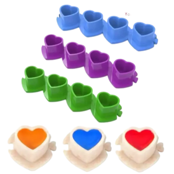 Heart modular caps