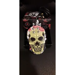 Metal pedal with Skull FC056-3