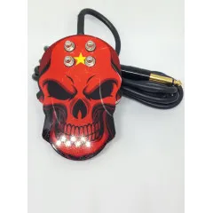 Metal pedal with Skull FC056