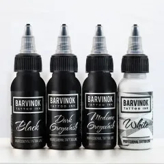 Набір фарб Barvinok ink Mark Ecopharm Black & Grey set